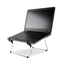 Suporte Notebook Reliza Aço Ergonômico NR17 Ajustável Dobrável Postura e Refrigeração Suporte Notebook Reliza Aço Ergonômico NR17 Ajustável Dobrável Postura e Refrigeração