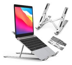 Suporte Notebook Tablet Alumínio Ajustável - Laptop Stand Suporte Notebook Tablet Alumínio Ajustável - Laptop Stand