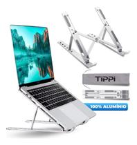 Suporte Notebook Tippi 12 A 17 Polegadas Mesa Escritorio Ergonômico Em 100 Alumínio