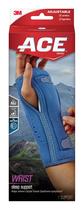 Suporte noturno para dormir no pulso ACE ajustável azul Suporte noturno para dormir no pulso ACE ajustável azul
