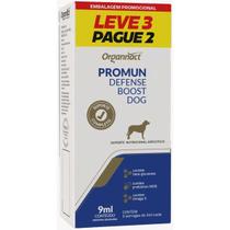 Suporte Nutricional Específico Organnacat Promun Defense Boost Dog Leve - 3 Pague 2 - 9ml Suporte Nutricional Específico Organnacat Promun Defense Boost Dog Leve - 3 Pague 2 - 9ml