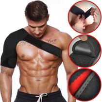 Suporte Ombro Neoprene Ortese Umero Protetor Ombreira Tensor - MBFit