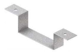 Suporte Ômega/Suporte Duplo para Eletrocalha 100x50mm