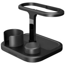 Suporte organizador AeroPress Compact Storage Clear com acesso. Suporte organizador AeroPress Compact Storage Clear com acesso.