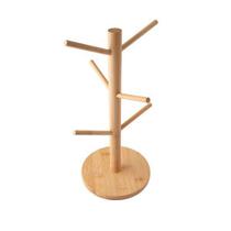 Suporte Organizador Canecas Bambu 15,5x15,5x34cm