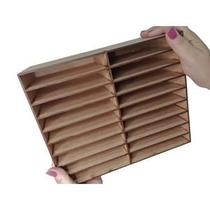 Suporte Organizador Colméia Para 120 Canetas Touch Hora Da Pintura Box Empilháveis Desmontado