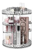 Suporte Organizador Cosméticos Maquiagem Perfume giratório 360 - ZEM