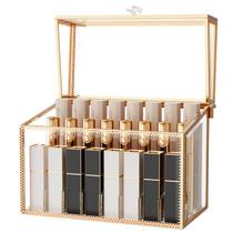 Suporte organizador de batom Youdepot Tempered Glass 24 slots