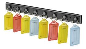 Suporte Organizador De Chaves Com 8 Chaveiros Sortidos Cor C Suporte Organizador De Chaves Com 8 Chaveiros Sortidos Cor C