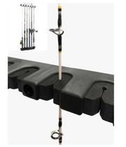 Suporte Organizador De Parede E Porta Para 7 Varas De Pesca