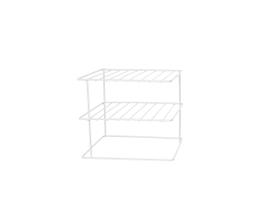 Suporte Organizador de Pratos 3 Níveis Louça Porta Copo Xícara Prateleira Escorredor Armário Separador