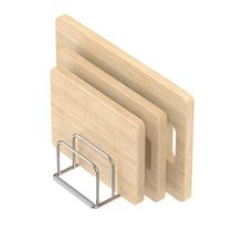 Suporte organizador de tábuas de corte KORRTFID em aço inoxidável Suporte organizador de tábuas de corte KORRTFID em aço inoxidável