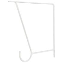 Suporte Organizador Em Arame com Gancho Para Prateleira 18cm Branco 812601 Bel Fix Suporte Organizador Em Arame com Gancho Para Prateleira 18cm Branco 812601 Bel Fix