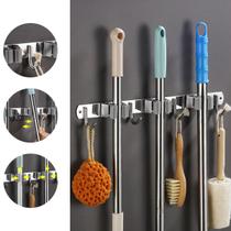 Suporte Organizador InoxGancho Para Vassoura Rodo Pá Mop