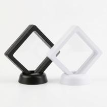 Suporte Organizador Joias Membrana Silicone Transparente Vitrine Loja E Balcao 9x9