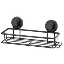 Suporte Organizador Multiuso Porta Shampoo Black Com Ventosa