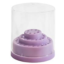 Suporte Organizador Para 48 Brocas Lilás Dentista Manicure Suporte Organizador Para 48 Brocas Lilás Dentista Manicure