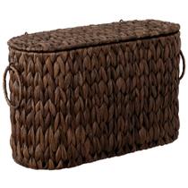 Suporte organizador para papel higiênico StorageWorks em vime 40 x 17 x 24 cm