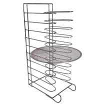 Suporte Organizador Para Pizza 25 A 35 Cm-10 Prateleiras Suporte Organizador Para Pizza 25 A 35 Cm-10 Prateleiras