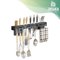 Suporte Organizador para Utensílios de Cozinha 8 Ganchos