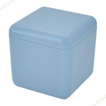 Suporte Organizador Porta Algodão e Hastes Flexíveis em Acrílico Cube Suporte Organizador Porta Algodão e Hastes Flexíveis em Acrílico Cube