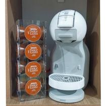 Suporte Organizador Porta capsulas Dolce Gusto Torre 16 Capsulas Acrílico Transparente Suporte Organizador Porta capsulas Dolce Gusto Torre 16 Capsulas Acrílico Transparente