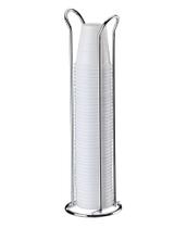 Suporte Organizador Porta Copos Descartáveis 50/80ml Aço Cromado - 1149 Future
