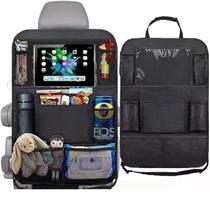 Suporte Organizador Porta Objeto Banco Traseiro Tablet Carro 10 Bolsos