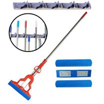 Suporte Organizador, Rodo Mágico Dobrável Com 3 Refis