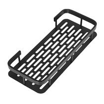 Suporte Organizador Unitário Shampoo Sabonete Banheiro Preto Jocenter Aço Reforçado