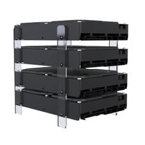 Suporte Organizador Vertical de Mesa Tipo Rack Compatível com Até 8 HD's de 3.5 - ARTBOX3D Suporte Organizador Vertical de Mesa Tipo Rack Compatível com Até 8 HD's de 3.5 - ARTBOX3D