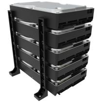 Suporte Organizador Vertical Tipo Rack Externo Compatível HD's de 3.5 PL - ARTBOX3D
