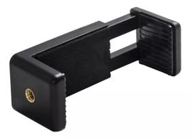 Suporte ou Garra Prendedor Celular Para Tripé Adaptador Clipe Mola Versão 2 Melhorada Reforçada e C/ Borracha nas Pontas