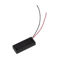 Suporte p/ 2 baterias aaa com tampa e chave on-off