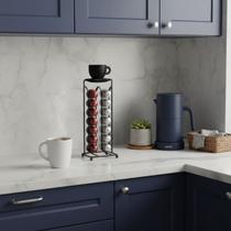 Suporte p/ 28 Cápsulas De Café Nespresso Porta Cápsula Preto