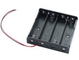 Suporte p/ 4 bateria 18650 Suporte p/ 4 bateria 18650