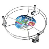 Suporte P/ Botijão De Gás e Vaso Reforçado Com Rodinhas 920