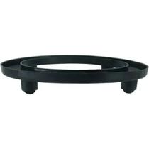Suporte p/botijao de gas/ vaso de plastas - plastico preto