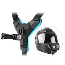 Suporte p/ Capacete (Queixo) AZUL