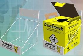 Suporte p/coletor material perfuro 13 lts - descarpack