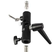 Suporte P Flash Speedlite Sombrinha Softbox Cabeça de Tripe Suporte Articulado Para Flash e Sombrinha Tipo H