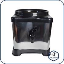 Suporte p/ galão de água 10/20l com cuba de barro inox
