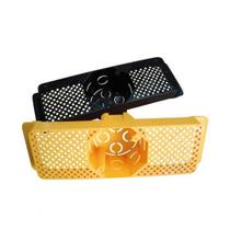 Suporte P/Laje C/Caixa-Forro 30Cm Amarelo Brasco - Kit C/10 Unidades