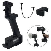 Suporte p/ Luz LED c/ Base p/ Bateria NP-F Portátil Suporte p/ Luz LED c/ Base p/ Bateria NP-F Portátil