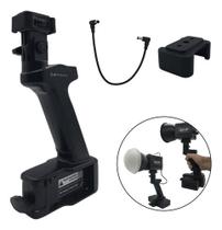 Suporte P/ Luz Led C/ Base P/ Bateria Np-f Portátil Suporte P/ Luz Led C/ Base P/ Bateria Np-f Portátil