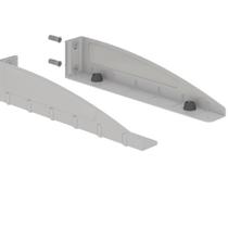 Suporte p/ micro-ondas Prata Fosco f-decor - multivisão - Multivisao
