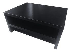 Suporte P Monitor Preto Mdf Base Organização Home Office