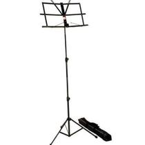 Suporte P/ Partitura C/ Capa Preta Dolphin