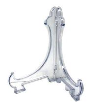 Suporte P/ Pratos e Azulejos Acrílico Transparente 12,5cm Suporte P/ Pratos e Azulejos Acrílico Transparente 12,5cm