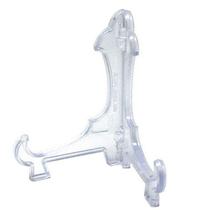 Suporte P/ Pratos e Azulejos Acrílico Transparente 9cm Suporte P/ Pratos e Azulejos Acrílico Transparente 9cm